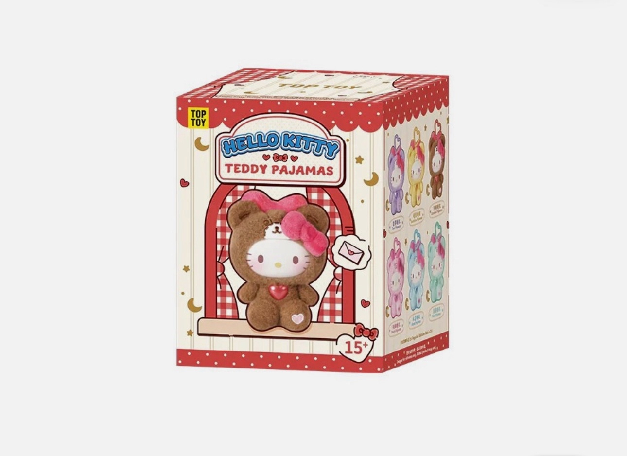 TOP TOY Hello Kitty Teddy Pajamas Series Blind Box Figure