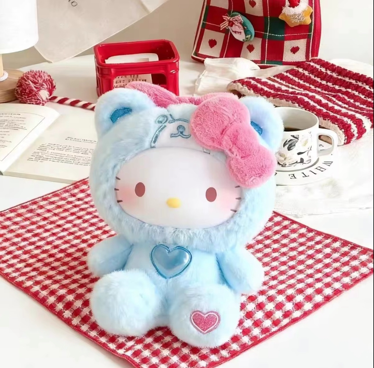 TOP TOY Hello Kitty Teddy Pajamas Series Blind Box Figure