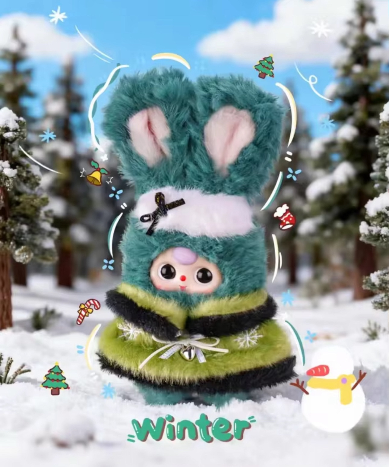 Baby Three Winter Day Series Blind Box